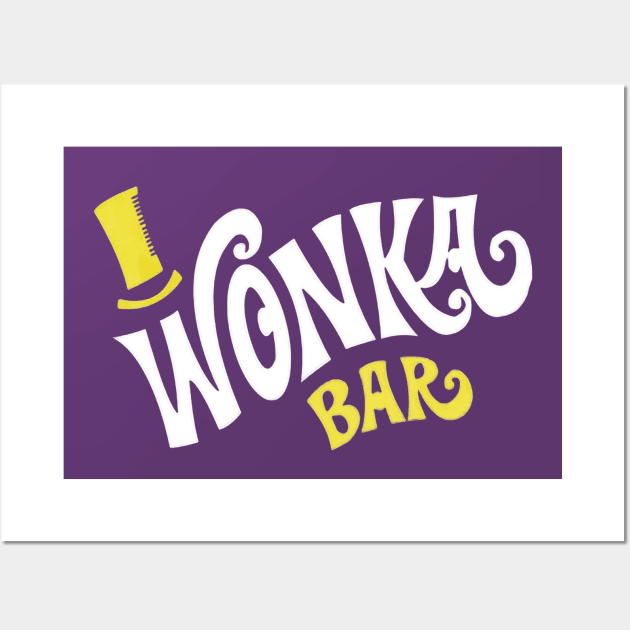 Wonka Bar Wall Art by offsetvinylfilm